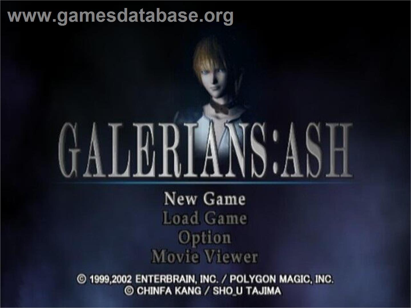 Galerians - Ash - Sony Playstation 2 - Artwork - Title Screen