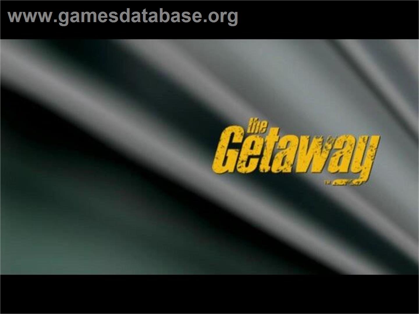 Getaway, The - Sony Playstation 2 - Artwork - Title Screen