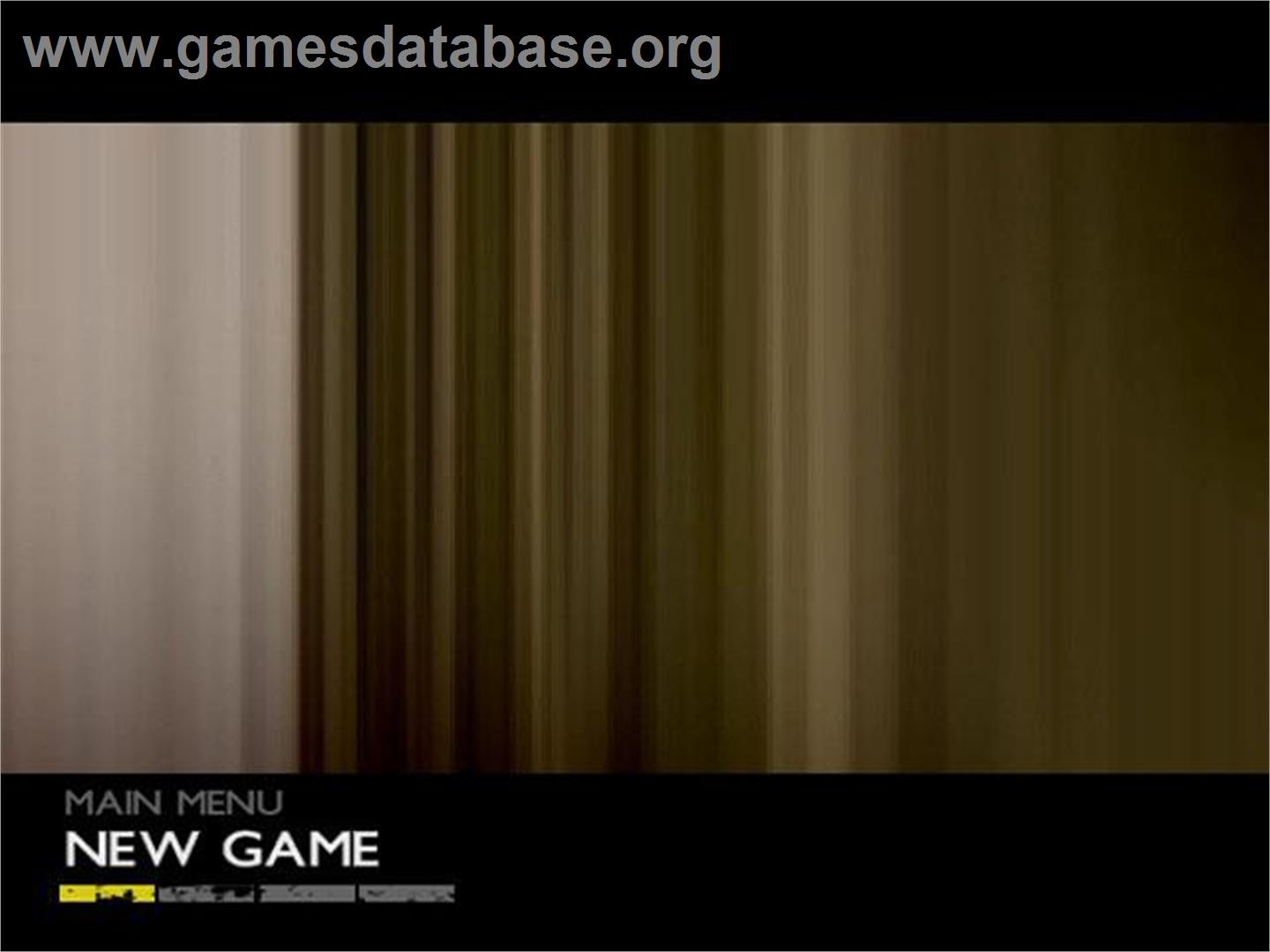 Getaway - Black Monday, The - Sony Playstation 2 - Artwork - Title Screen
