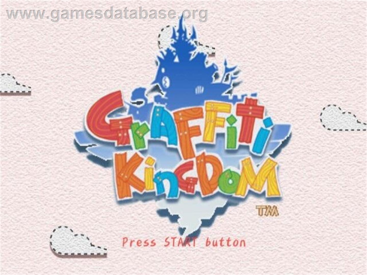 Graffiti Kingdom - Sony Playstation 2 - Artwork - Title Screen