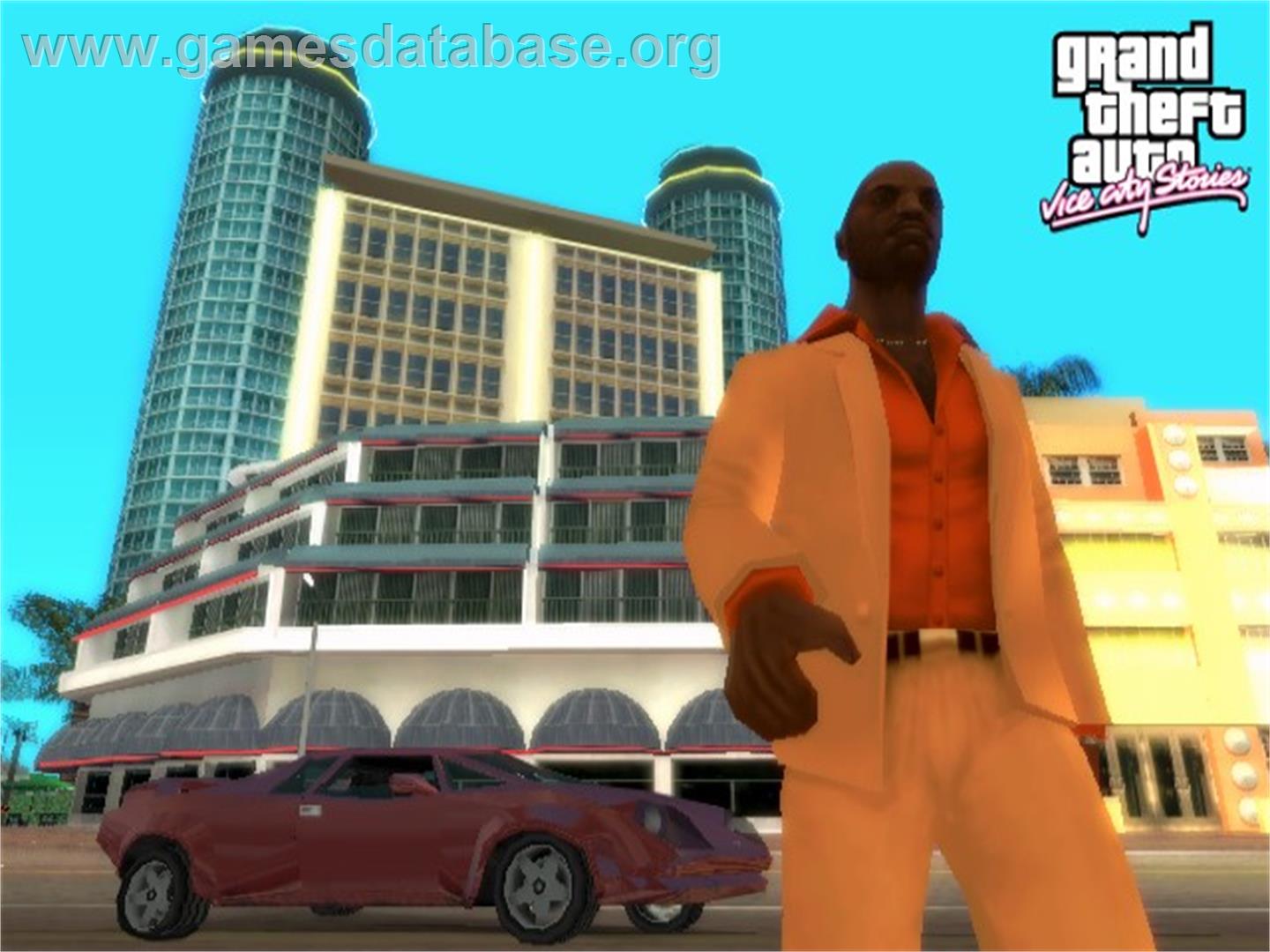 Grand Theft Auto - Vice City Stories - Sony Playstation 2 - Artwork - Title Screen