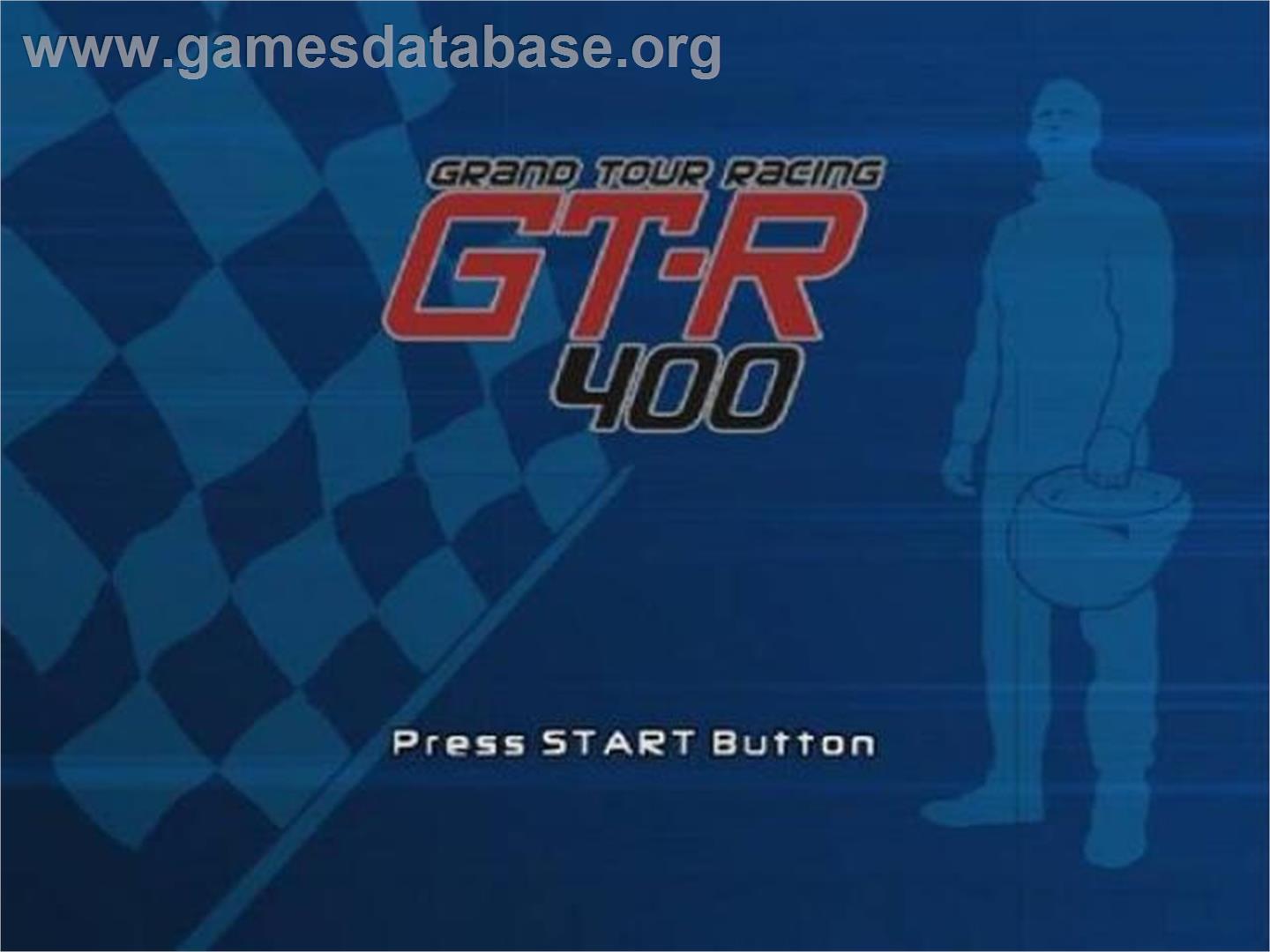 Gt-r 400 - Sony Playstation 2 - Artwork - Title Screen