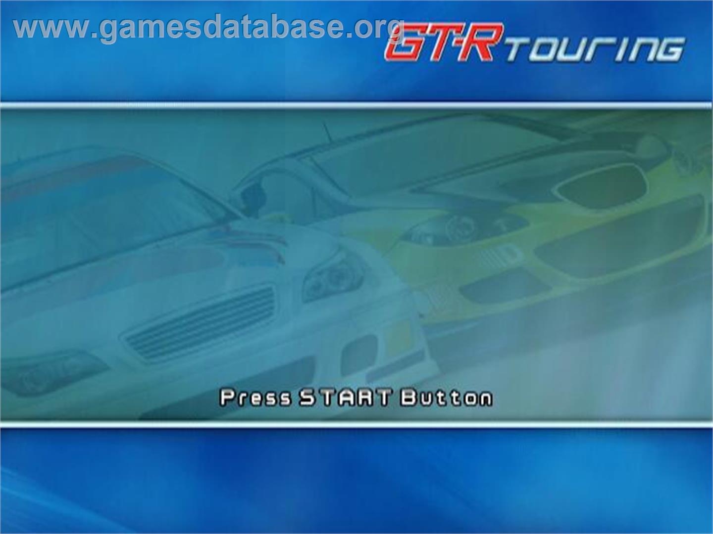 Gt-r Touring - Sony Playstation 2 - Artwork - Title Screen