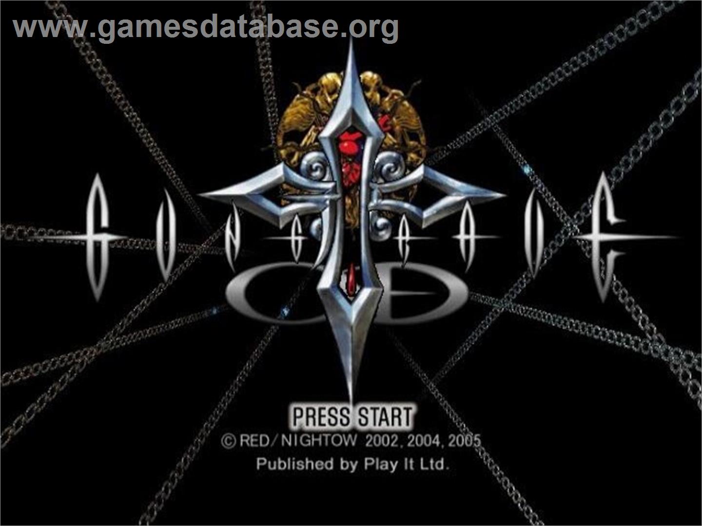 Gungrave - Overdose - Sony Playstation 2 - Artwork - Title Screen