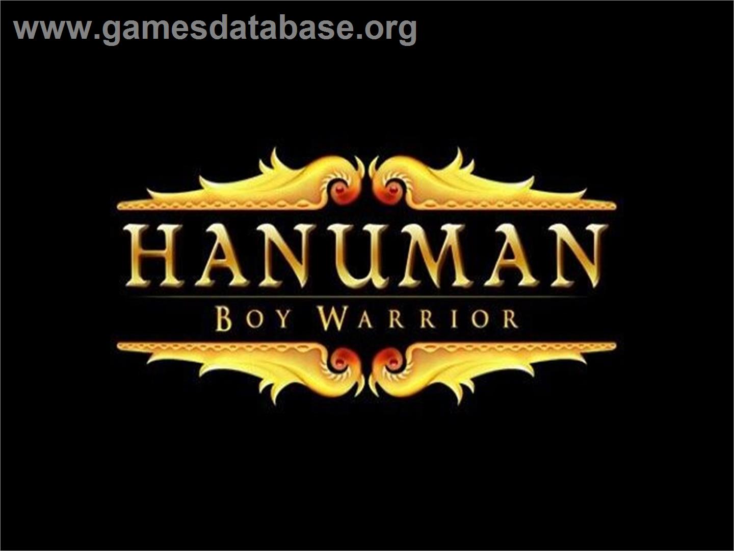 Hanuman - Boy Warrior - Sony Playstation 2 - Artwork - Title Screen