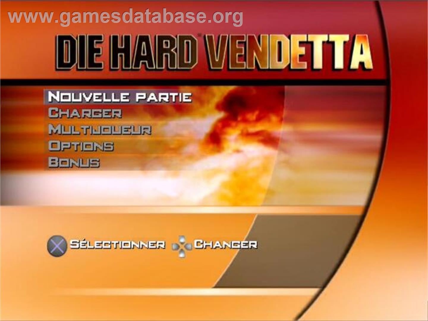 Hard - Vendetta, Die - Sony Playstation 2 - Artwork - Title Screen