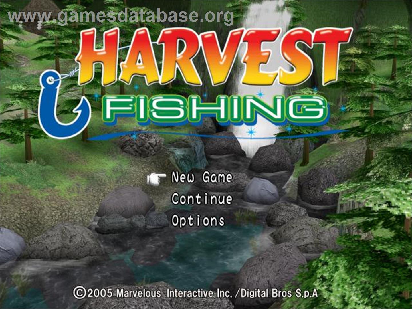 Harvest Fishing - Sony Playstation 2 - Artwork - Title Screen
