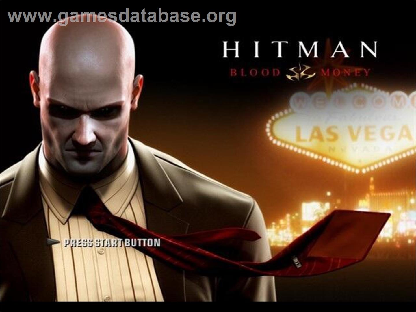 Hitman - Blood Money - Sony Playstation 2 - Artwork - Title Screen