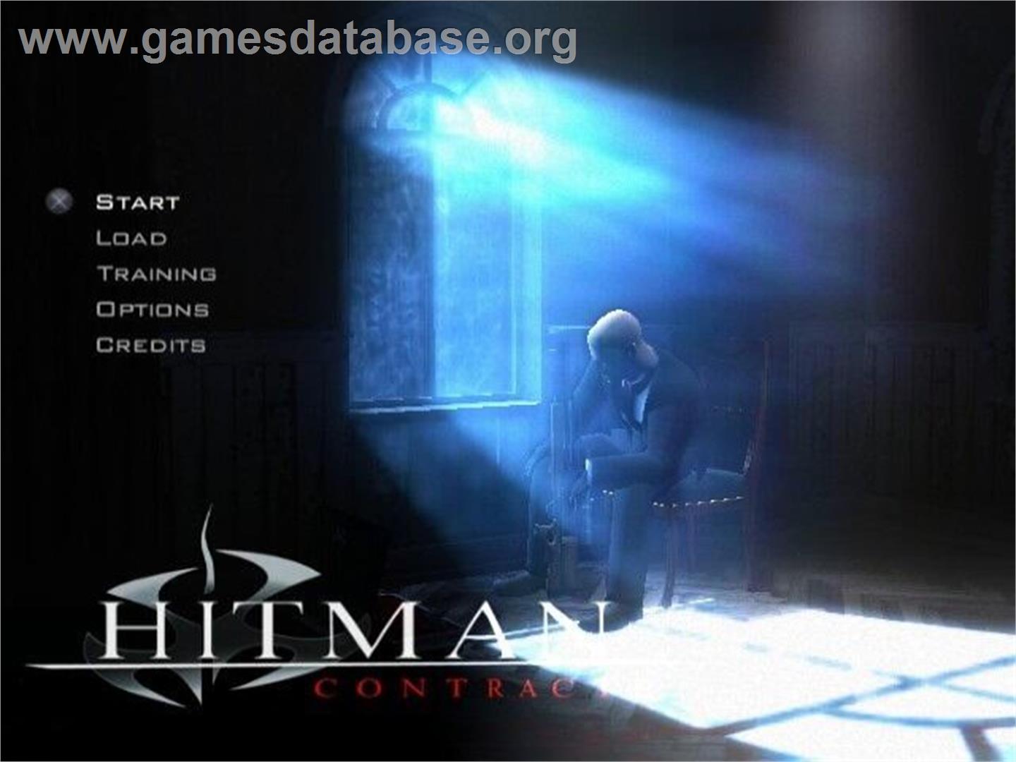 Hitman Contracts - Sony Playstation 2 - Artwork - Title Screen