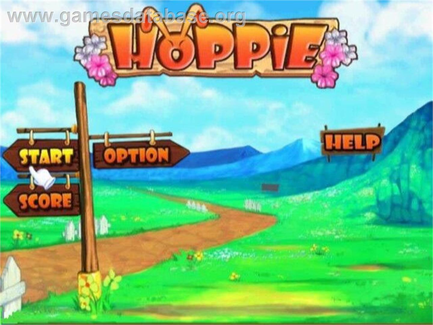 Hoppie - Sony Playstation 2 - Artwork - Title Screen