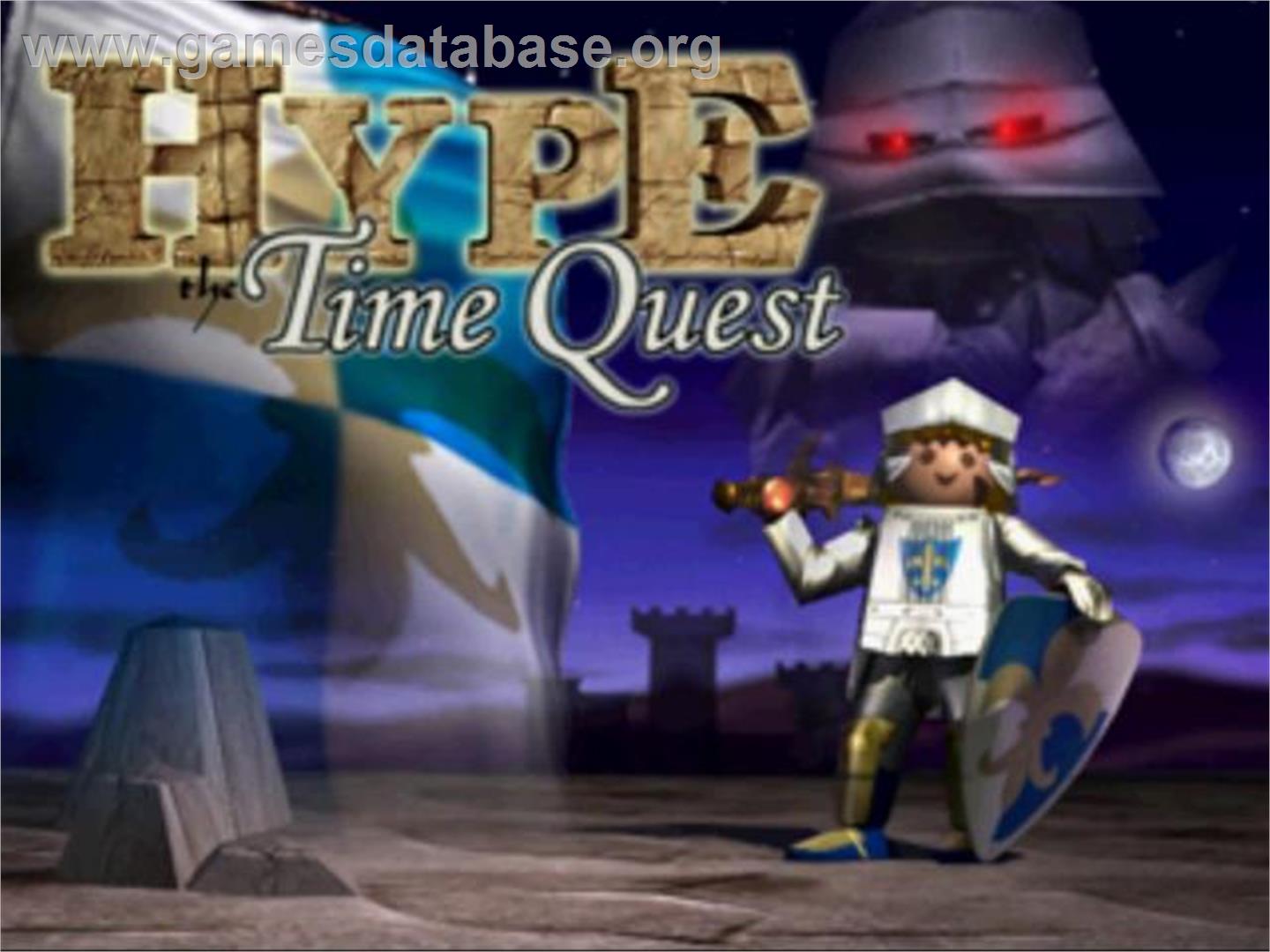 Hype - The Time Quest - Sony Playstation 2 - Artwork - Title Screen