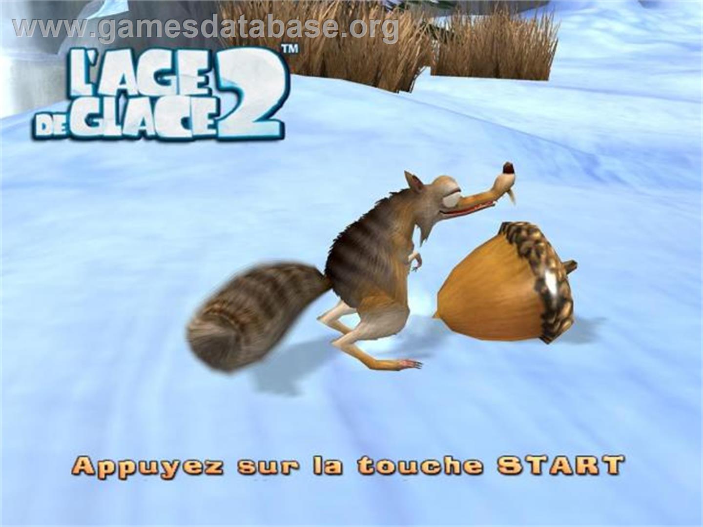 Ice Age 2 - The Meltdown - Sony Playstation 2 - Artwork - Title Screen