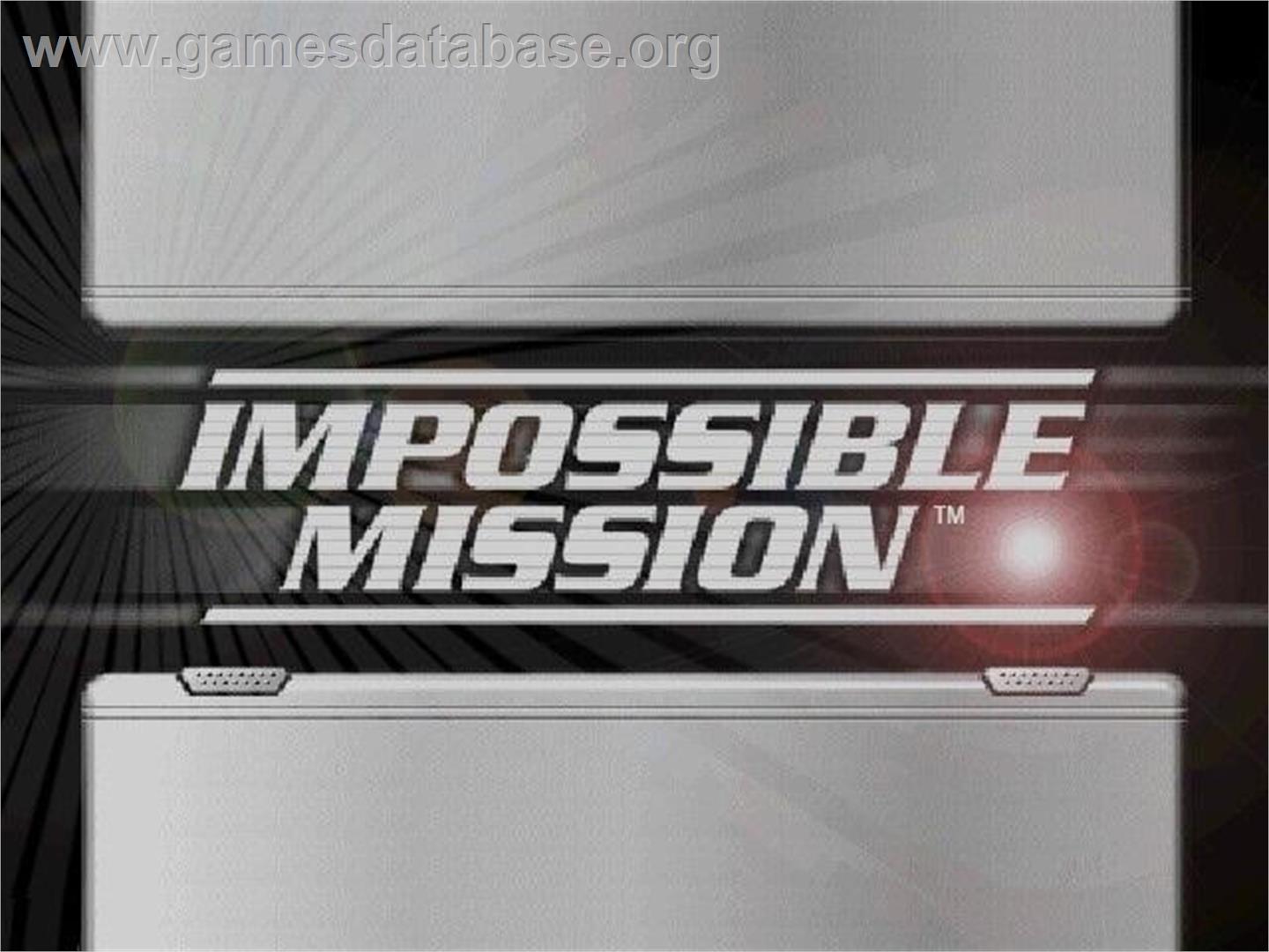 Impossible Mission - Sony Playstation 2 - Artwork - Title Screen
