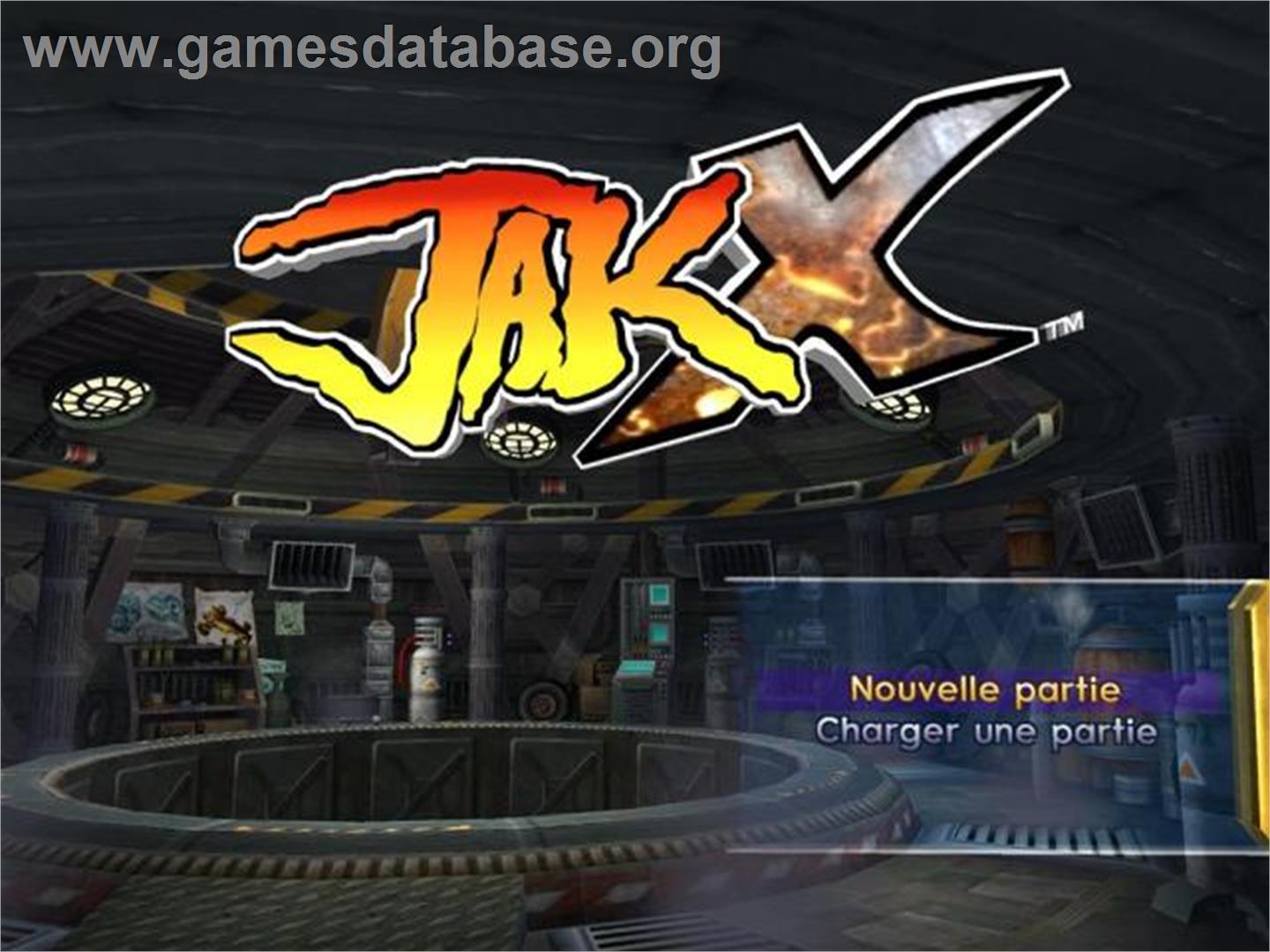 Jak X - Sony Playstation 2 - Artwork - Title Screen