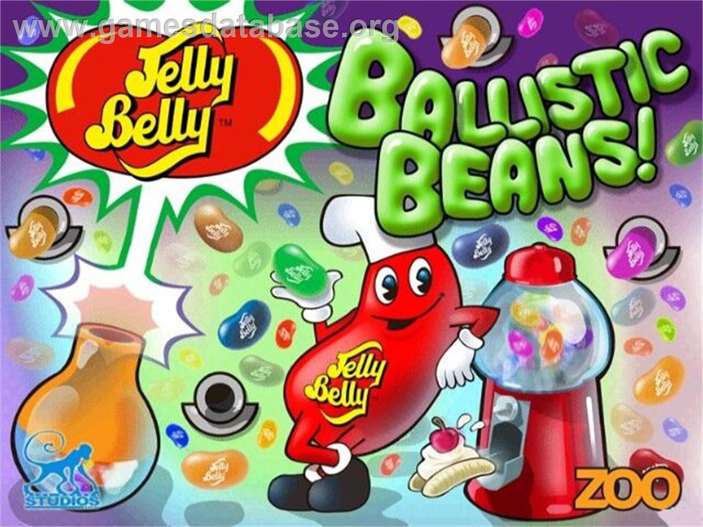 Jelly Belly - Ballistic Beans - Sony Playstation 2 - Artwork - Title Screen