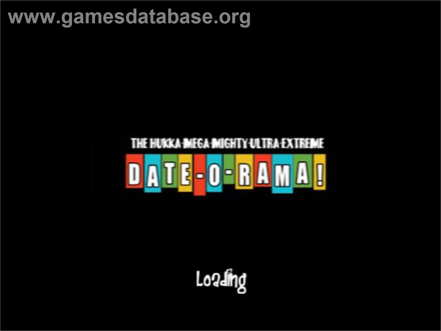 Johnny Bravo In The Hukka-mega-mighty-ultra-extreme Date-o-rama! - Sony Playstation 2 - Artwork - Title Screen