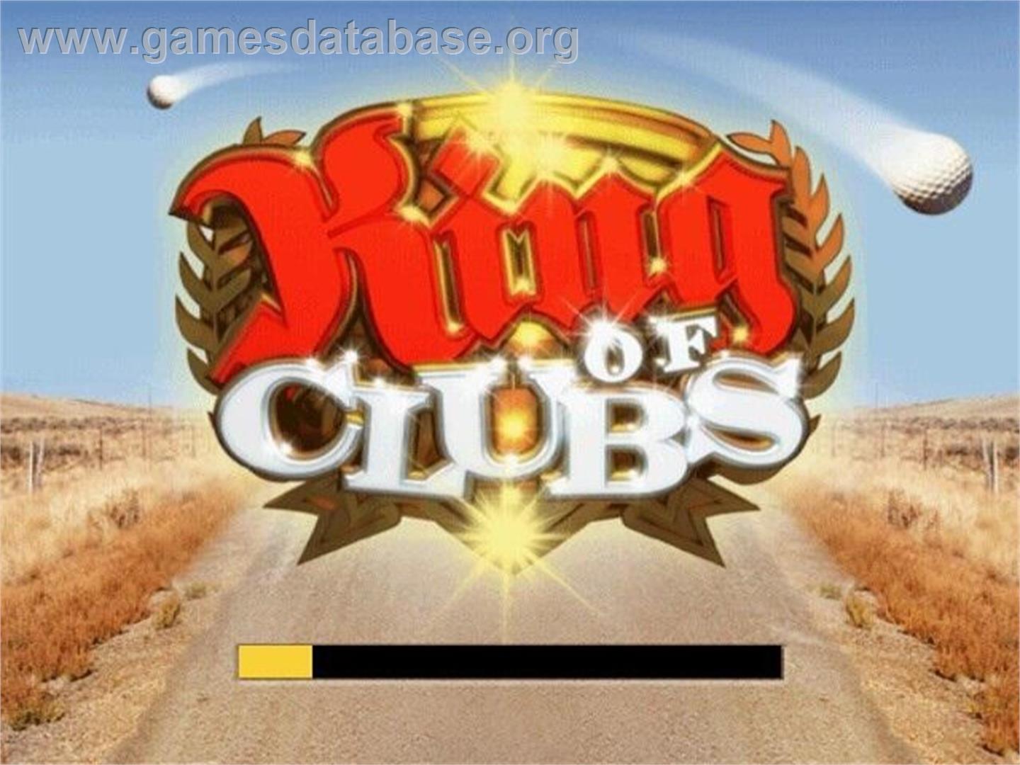 King Of Clubs - Sony Playstation 2 - Artwork - Title Screen