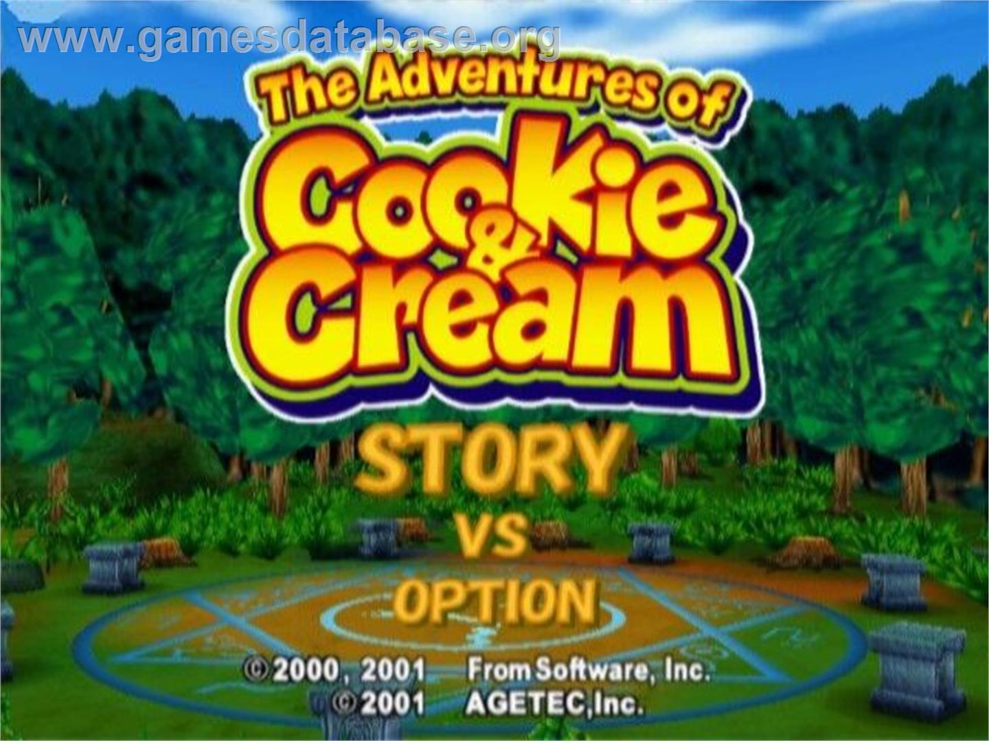Kuri Kuri Mix - Sony Playstation 2 - Artwork - Title Screen