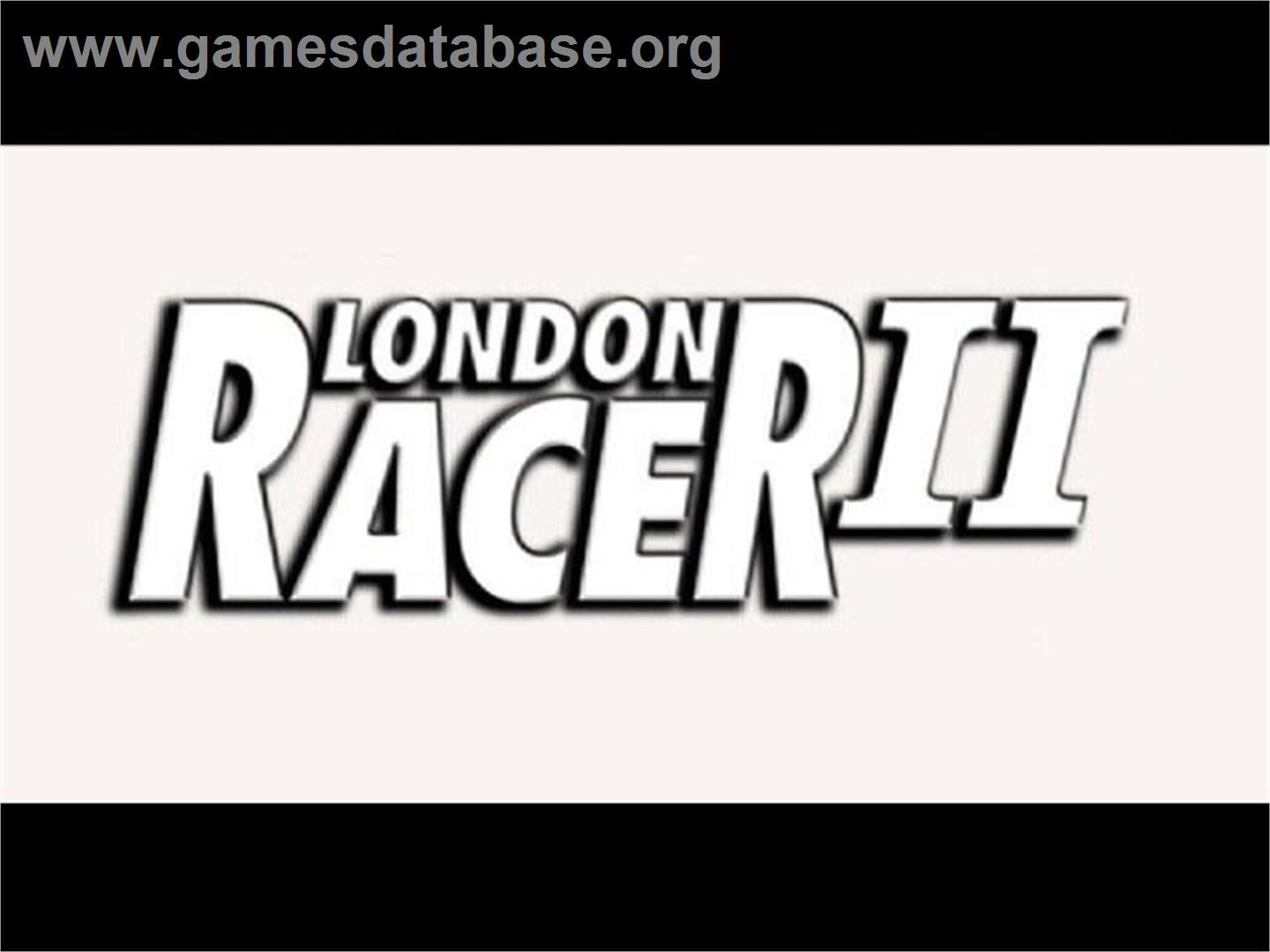 London Racer 2 - Sony Playstation 2 - Artwork - Title Screen