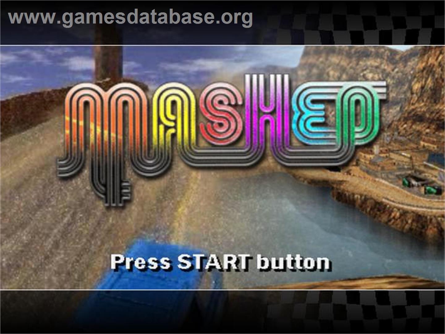 Mashed - Sony Playstation 2 - Artwork - Title Screen