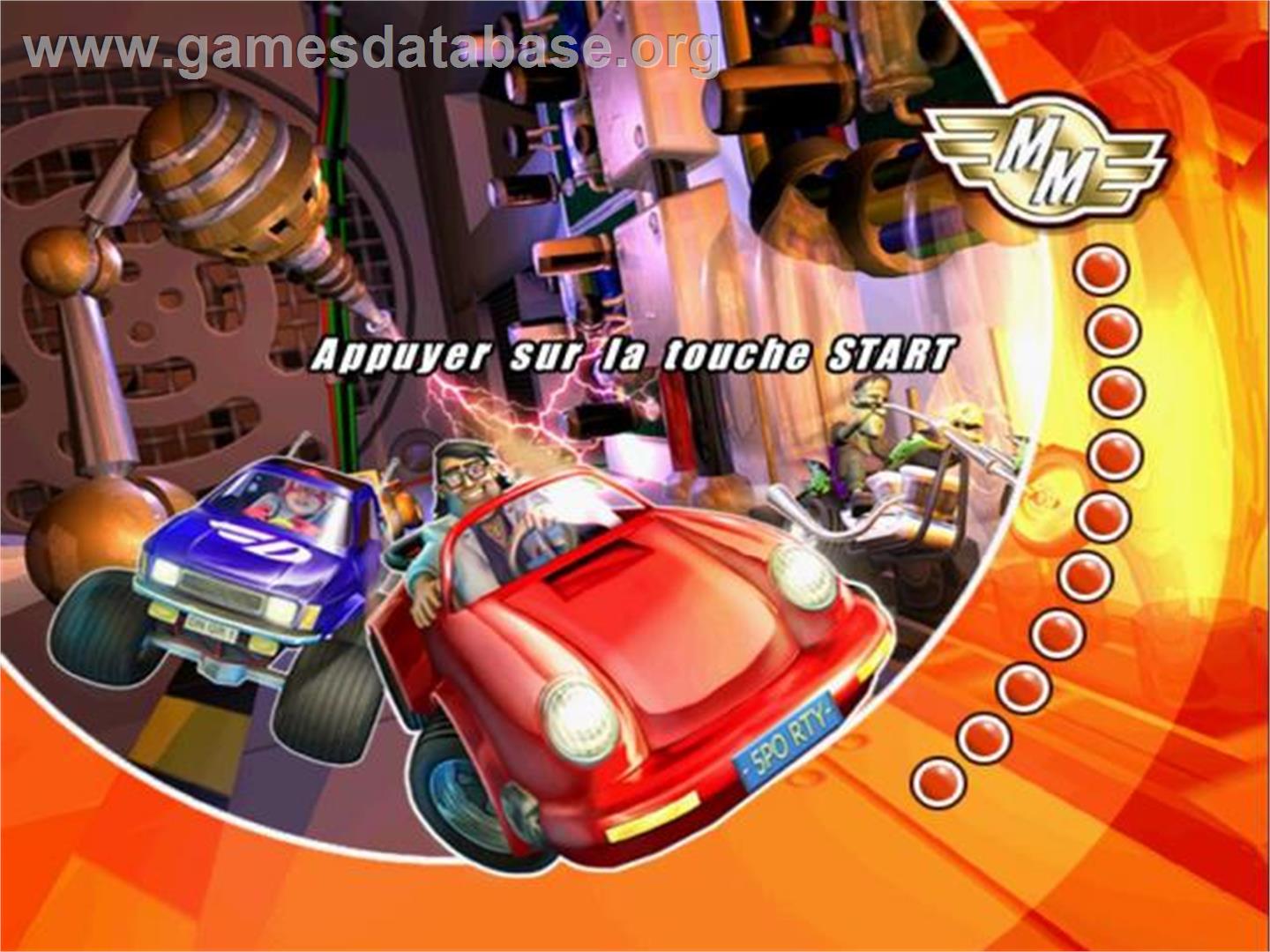 Micro Machines - Sony Playstation 2 - Artwork - Title Screen