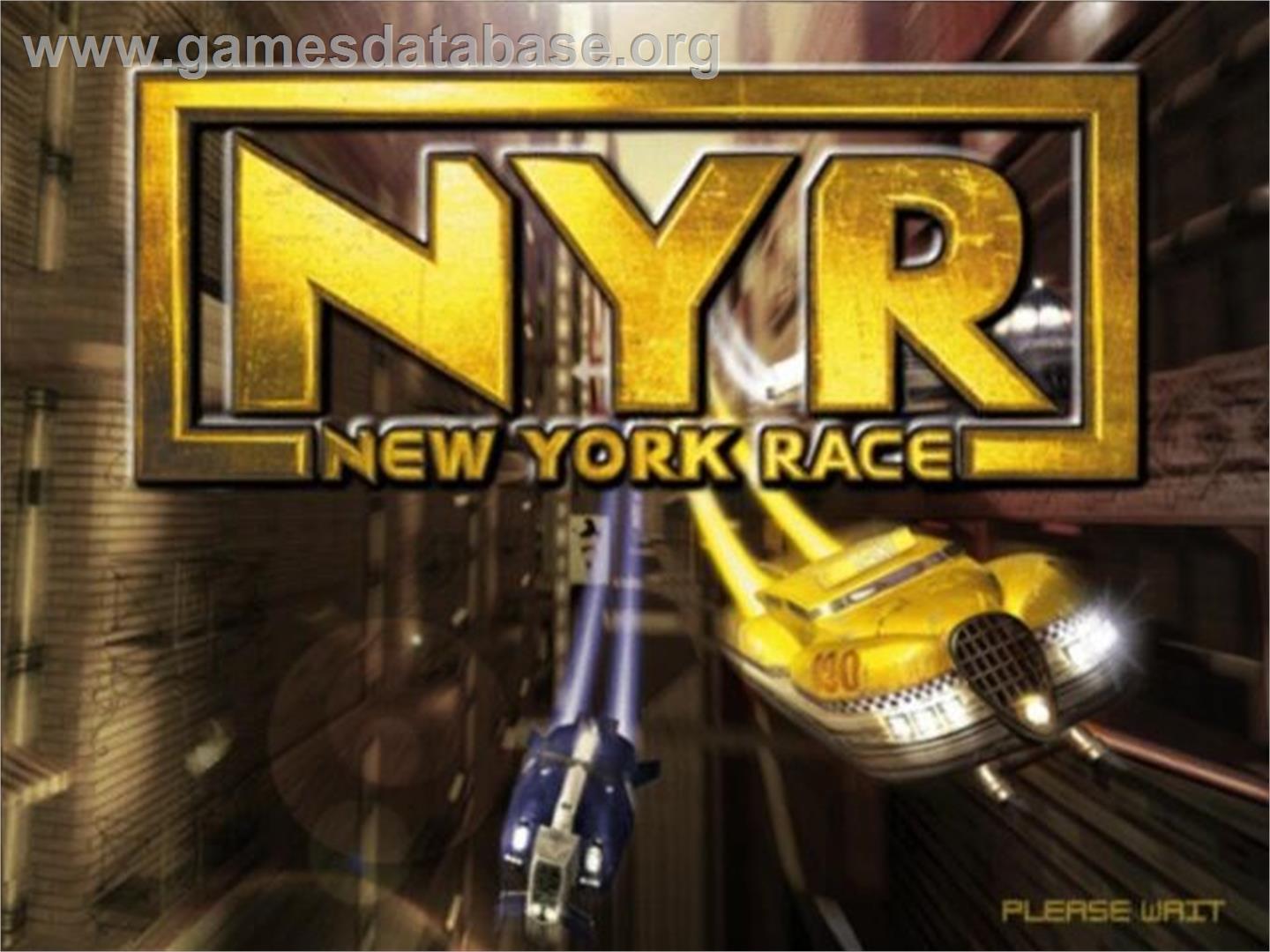 Nyr - New York Race - Sony Playstation 2 - Artwork - Title Screen