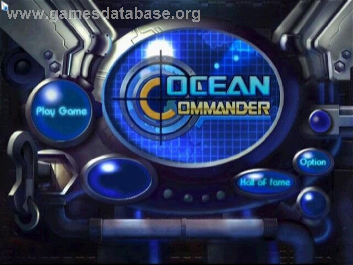 Ocean Commander - Sony Playstation 2 - Artwork - Title Screen