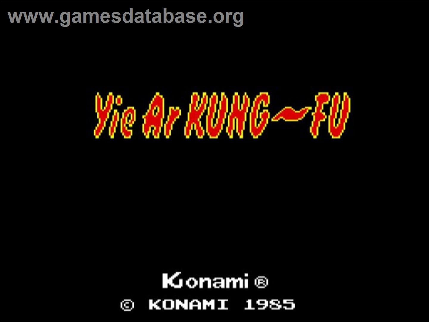 Oretachi Geesen Zoku - Yie Ar Kung Fu - Sony Playstation 2 - Artwork - Title Screen