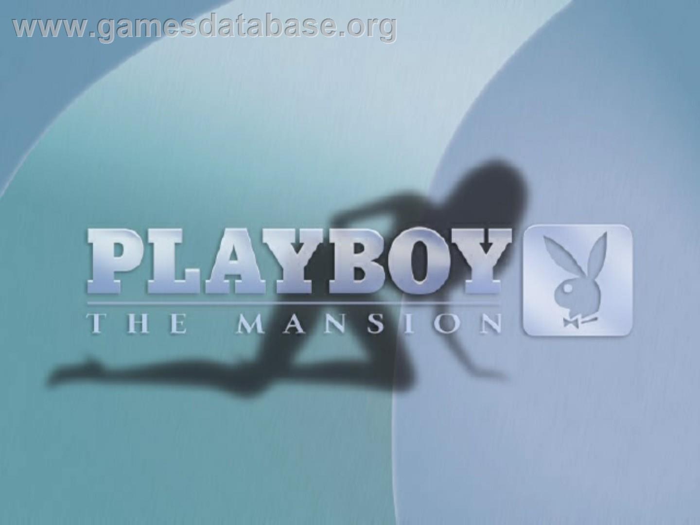 Playboy - The Mansion - Sony Playstation 2 - Artwork - Title Screen