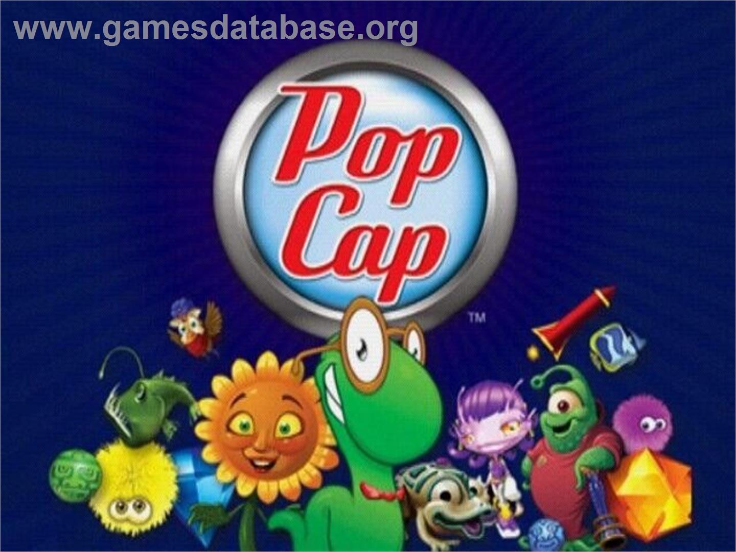 Popcap Hits Vol 1 - Sony Playstation 2 - Artwork - Title Screen