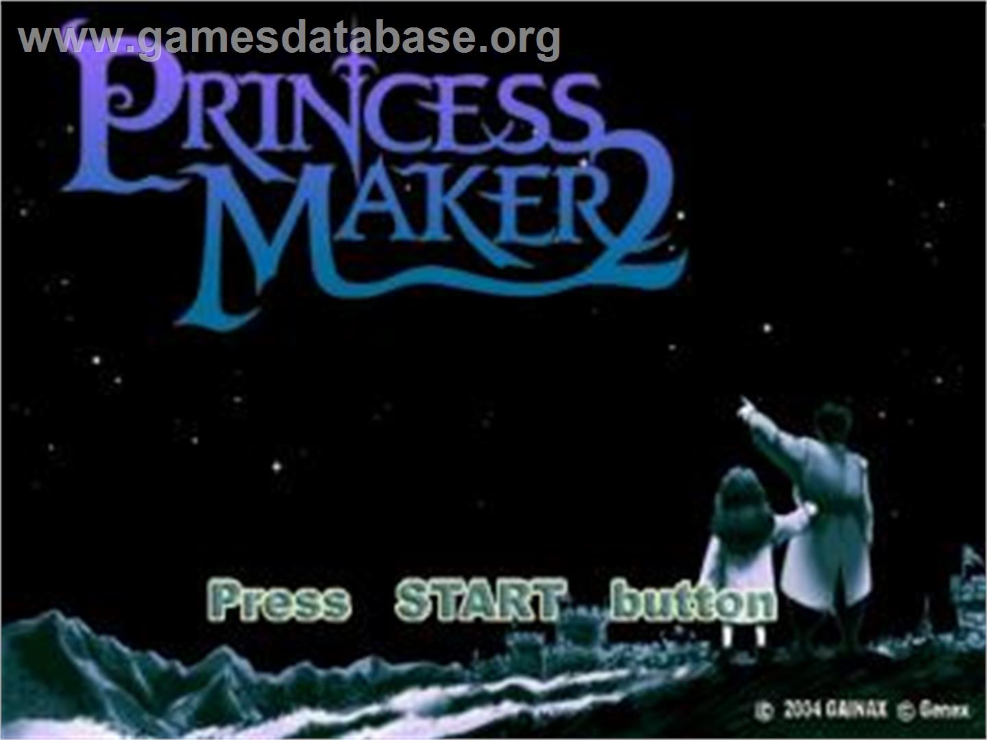 Princess Maker 2 - Sony Playstation 2 - Artwork - Title Screen
