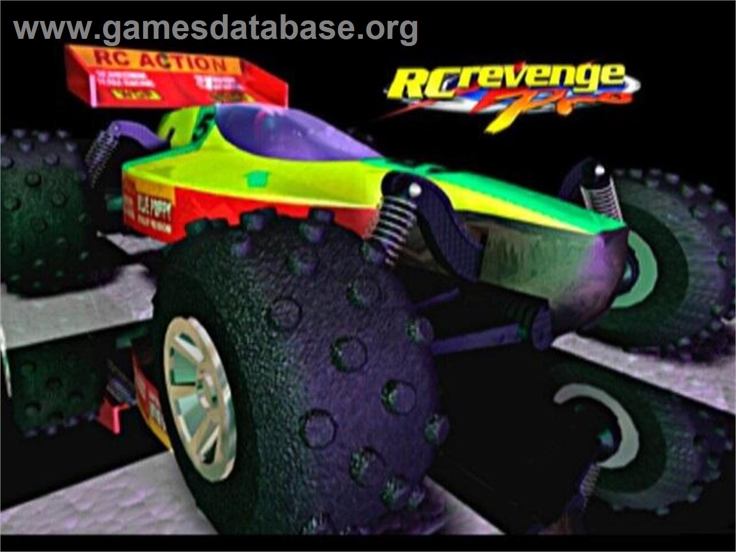 Rc Revenge Pro - Sony Playstation 2 - Artwork - Title Screen