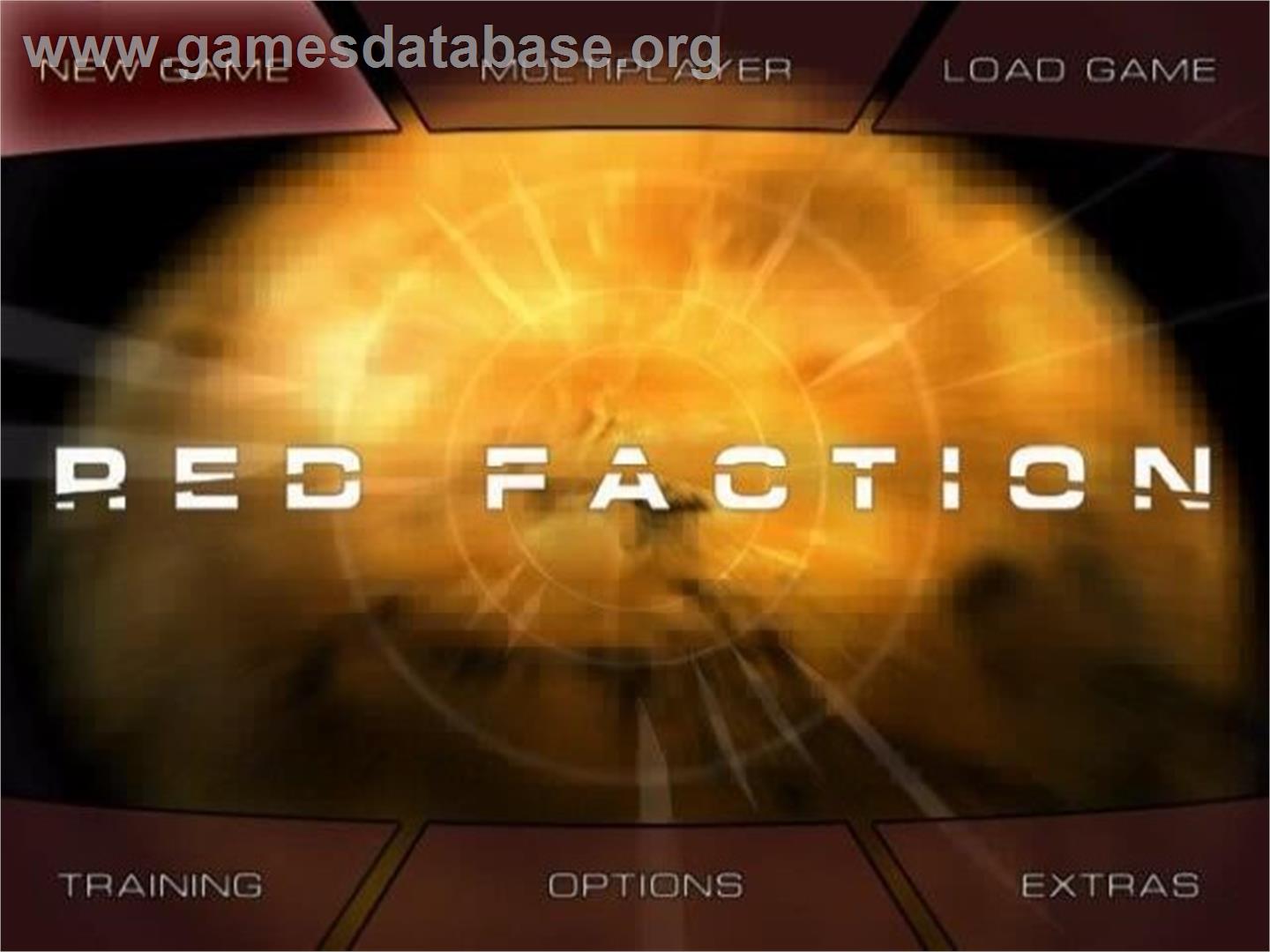 Red Faction - Sony Playstation 2 - Artwork - Title Screen
