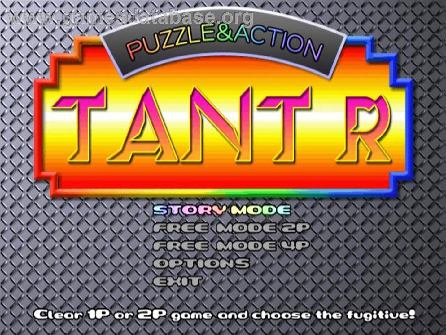 Sega Ages 2500 Series Vol. 6 - Ichini No Tant-r To Bonanza Bros. - Sony Playstation 2 - Artwork - Title Screen