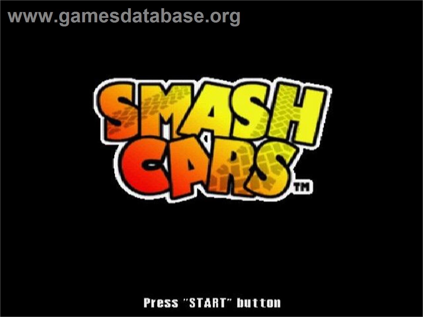 Smash Cars - Sony Playstation 2 - Artwork - Title Screen