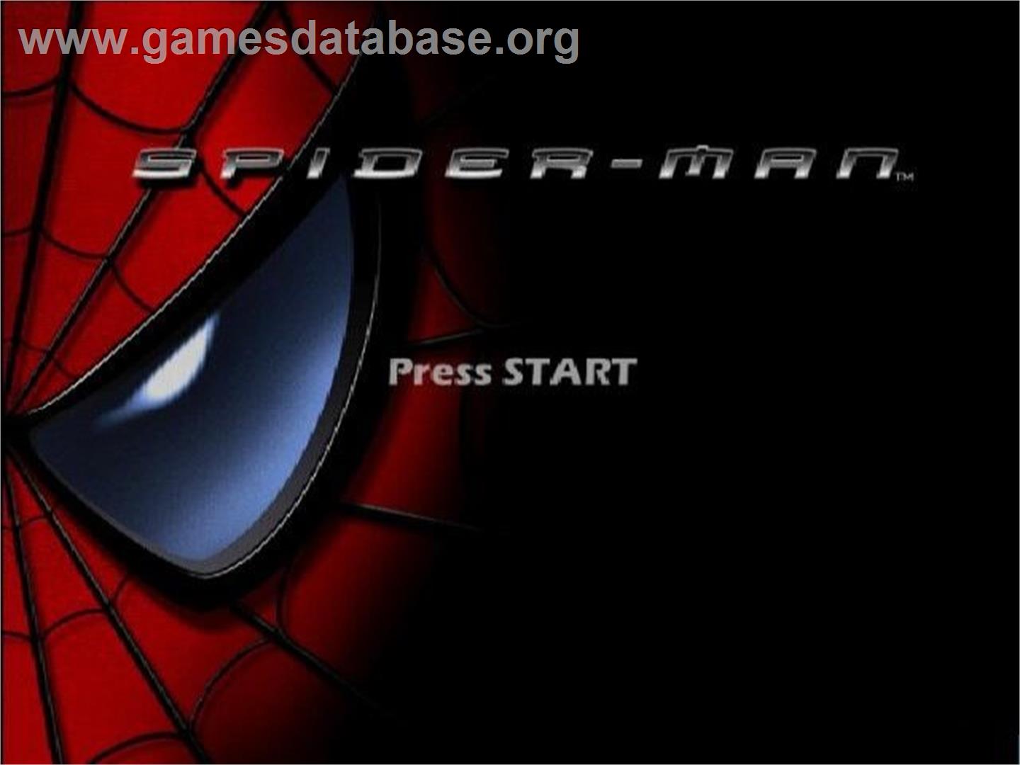Spider-man - Sony Playstation 2 - Artwork - Title Screen