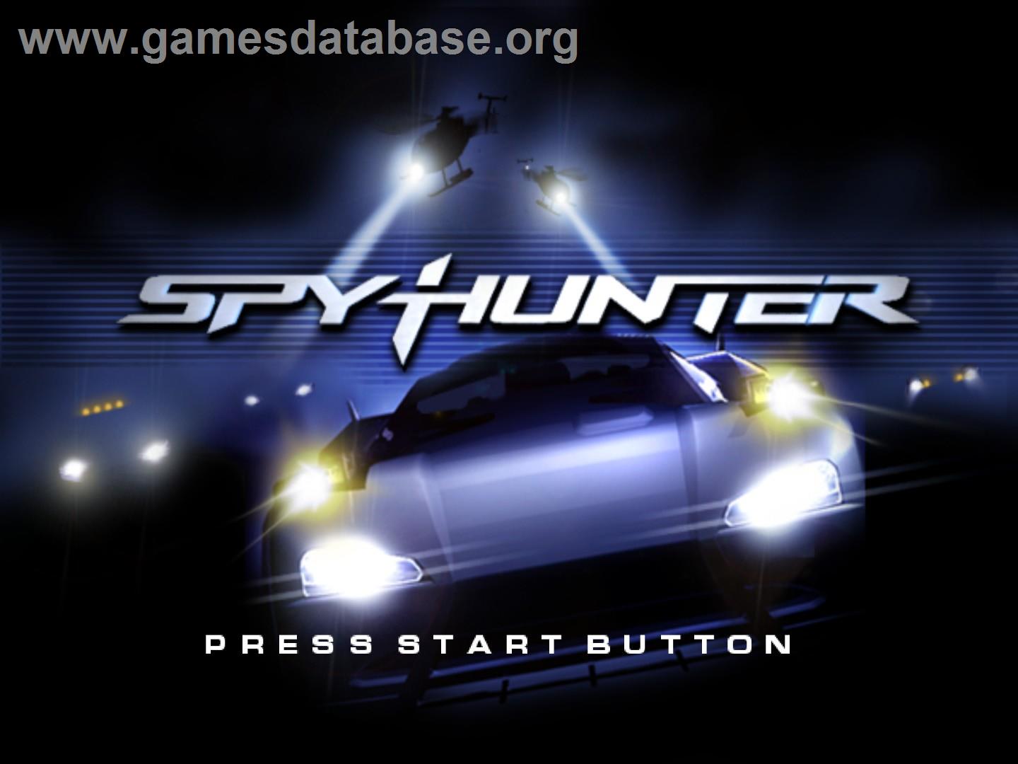 Spyhunter - Sony Playstation 2 - Artwork - Title Screen