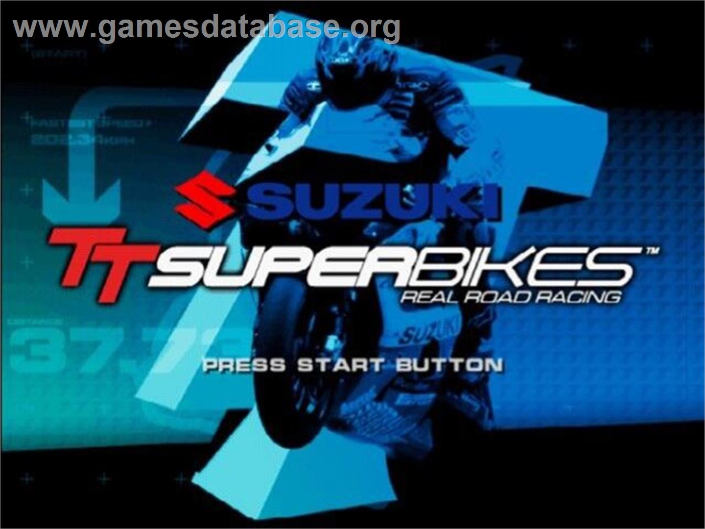 TT Superbikes - Real Road Racing Championship - Sony Playstation 2 - Artwork - Title Screen