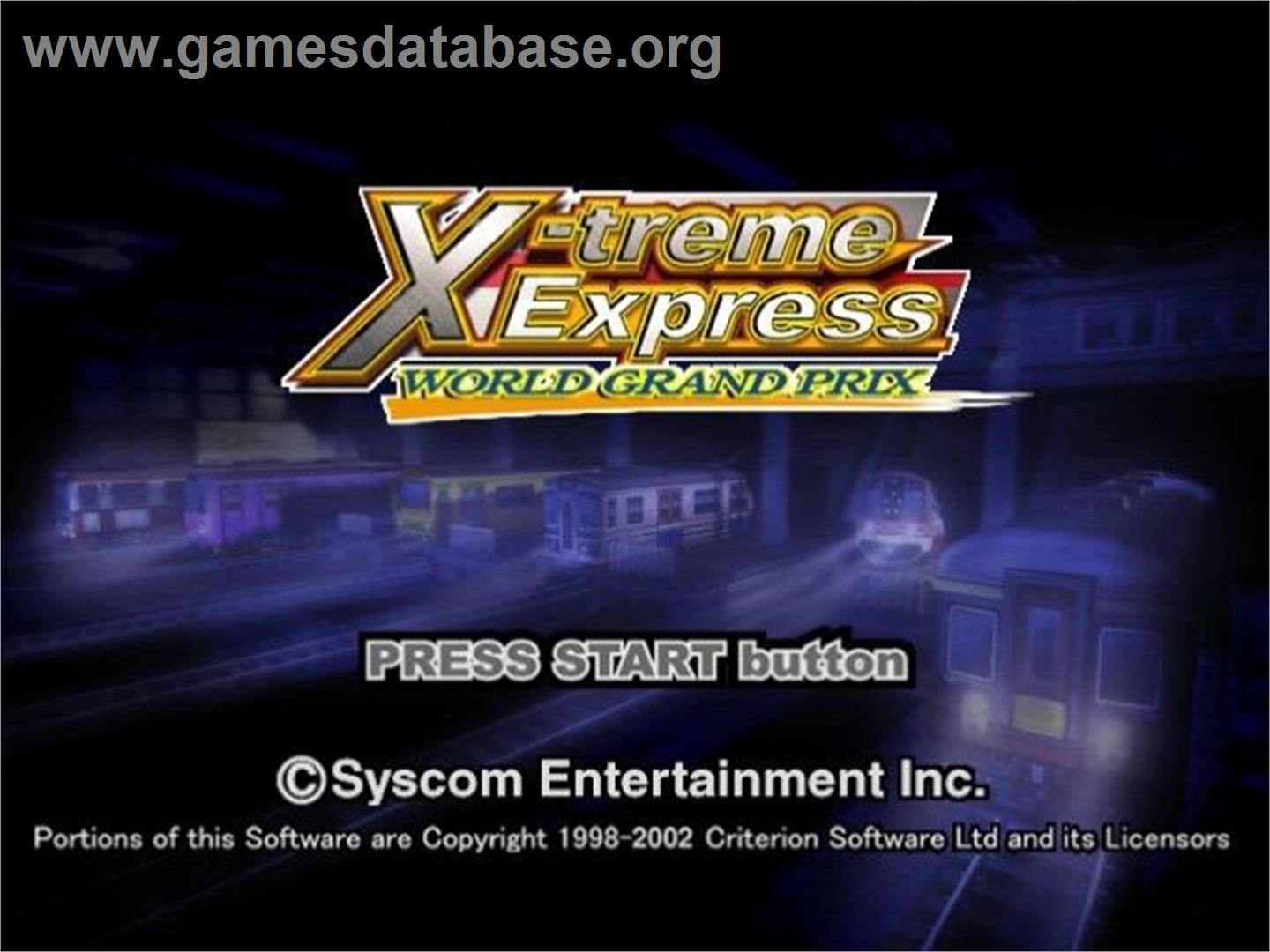 Tetsu One - Densha de Battle - Sony Playstation 2 - Artwork - Title Screen