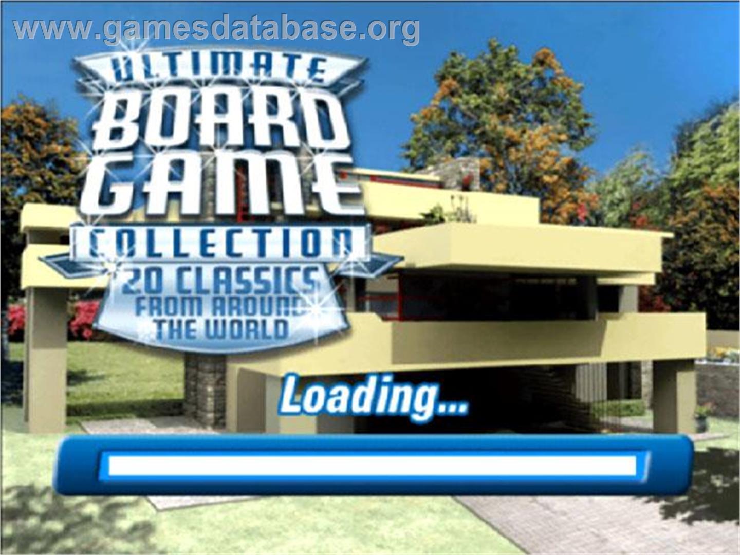 Ultimate Board Game Collection - Sony Playstation 2 - Artwork - Title Screen