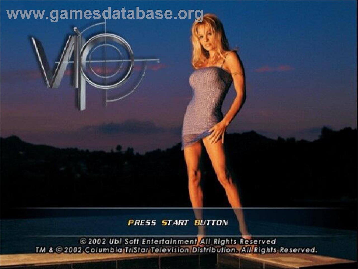 Vip - Sony Playstation 2 - Artwork - Title Screen