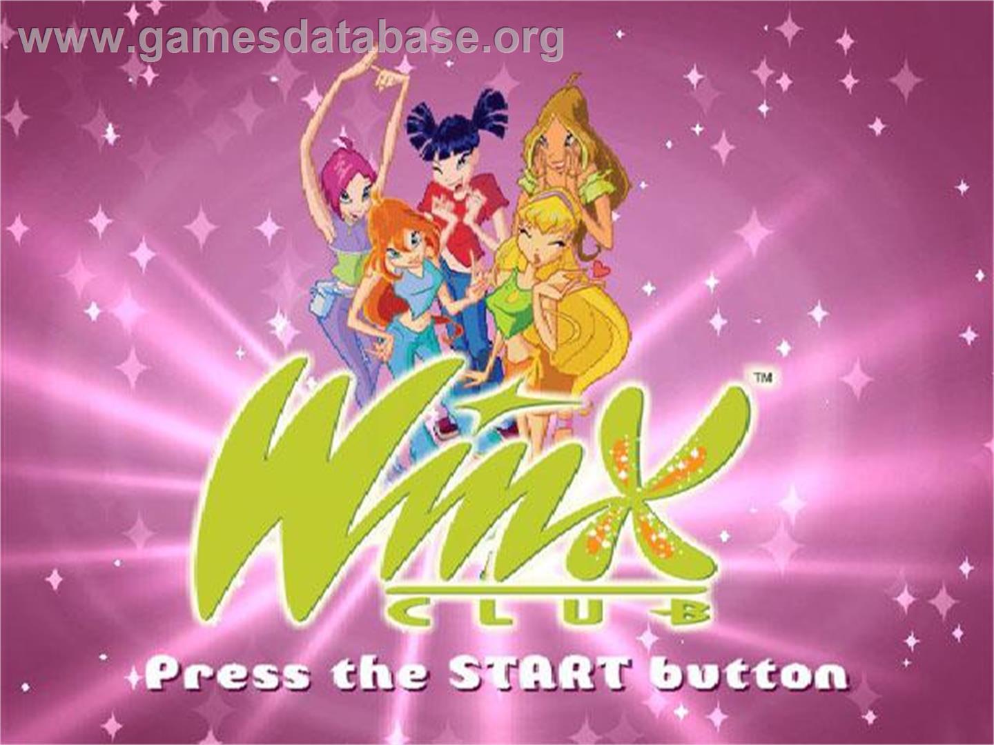 Winx Club - Sony Playstation 2 - Artwork - Title Screen
