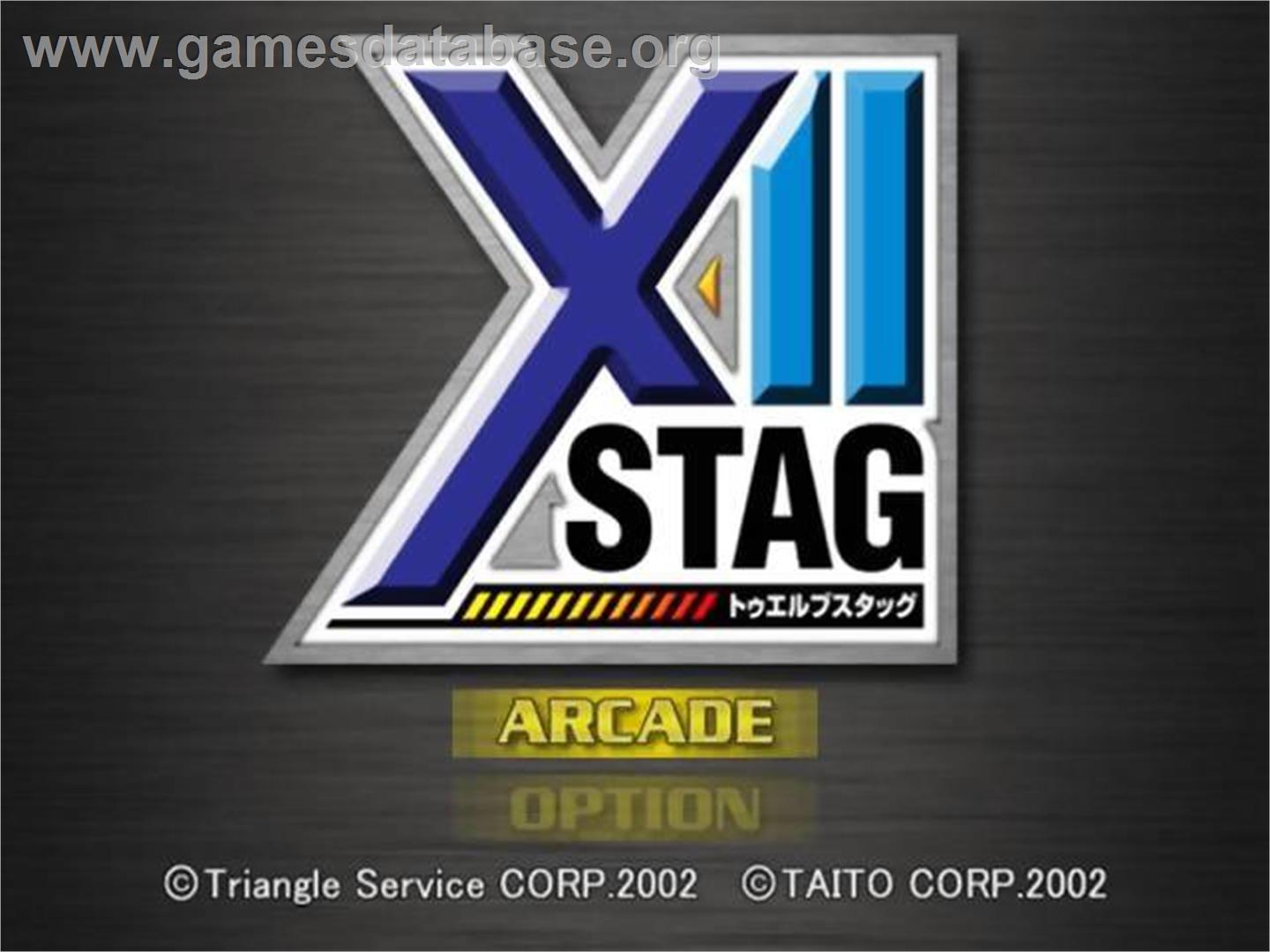 XII Stag - Sony Playstation 2 - Artwork - Title Screen