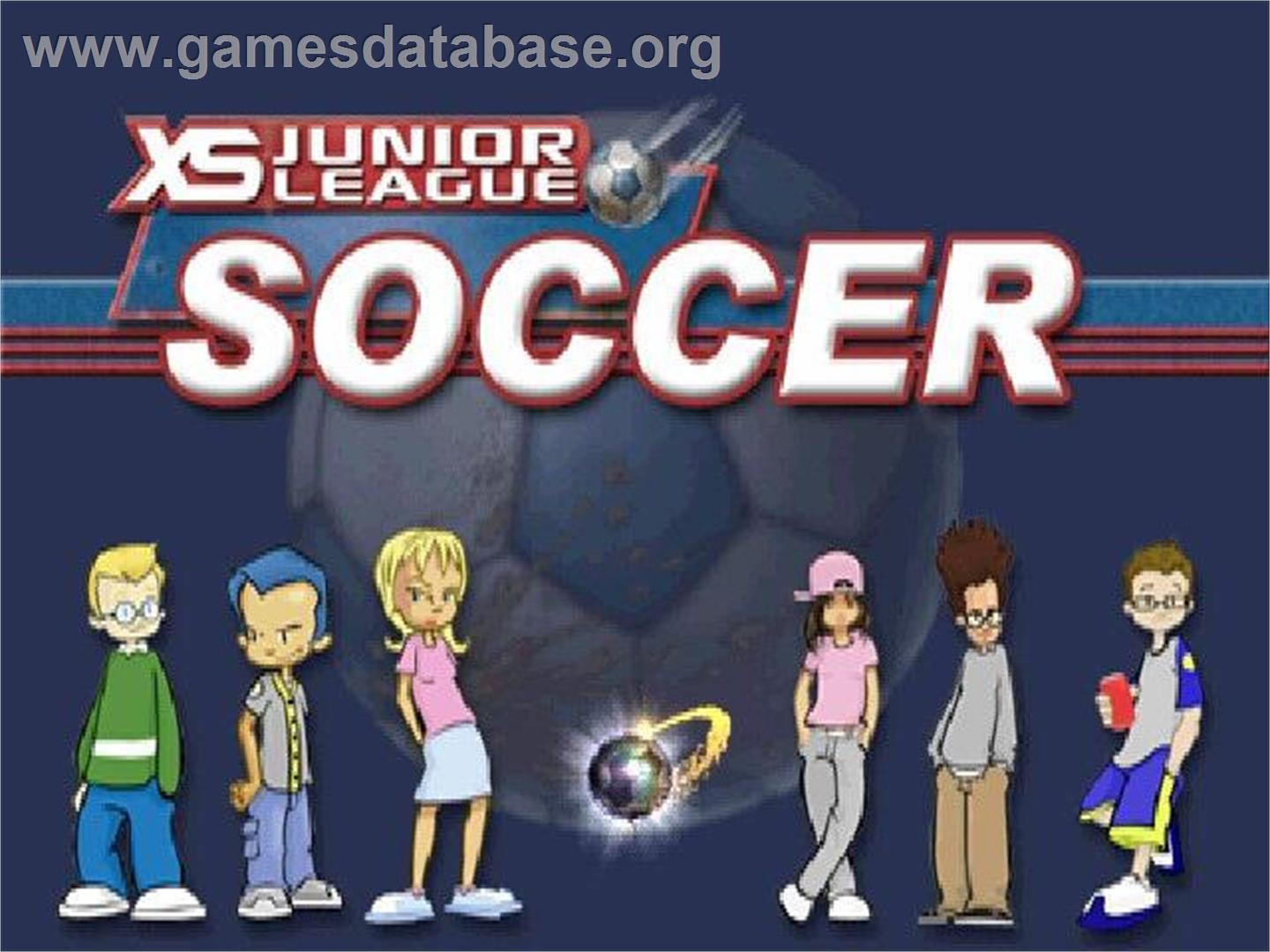 Xs Junior League Soccer - Sony Playstation 2 - Artwork - Title Screen