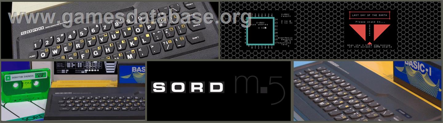 The Last Day Of The Earth - Sord M5 - Artwork - Marquee
