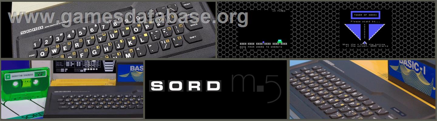 Tower Of Hanoi - Sord M5 - Artwork - Marquee