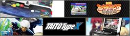 Arcade Cabinet Marquee for Taisen Hot Gimmick 5.