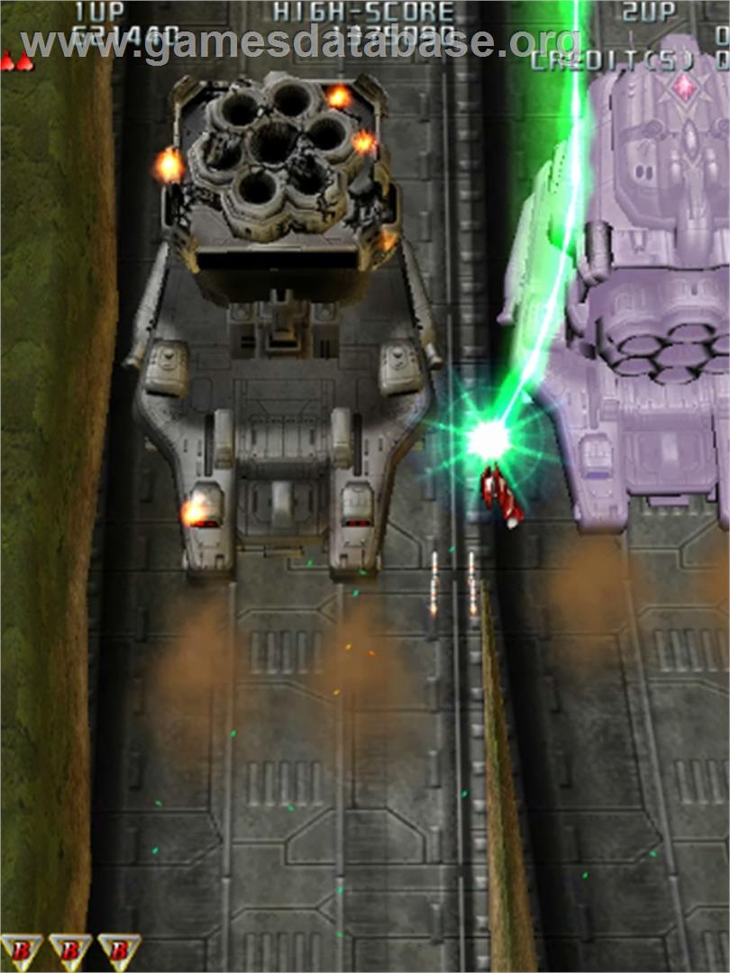 Raiden 3 - Taito Type X - Artwork - In Game
