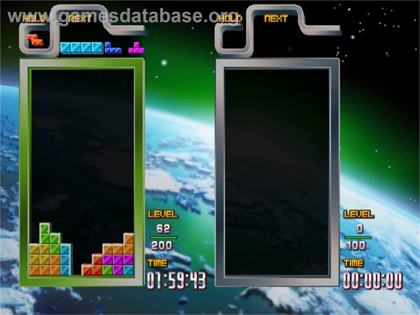 Tetris The Grand Master 3 Terror Instinct - Taito Type X - Artwork - In Game
