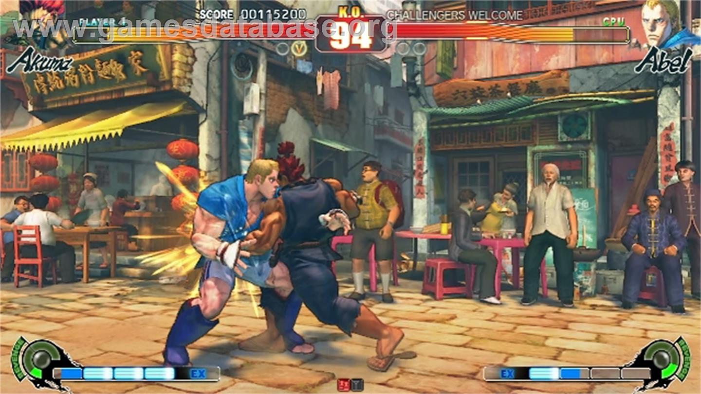 Street Fighter IV - Taito Type X2 - Artwork - In Game